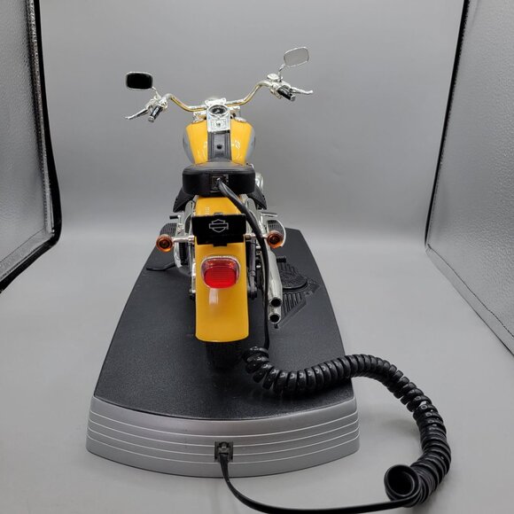 Harley-Davidson Fat Boy Motorcycle Phone Corded Collectible Display UNTESTED - Picture 7 of 14